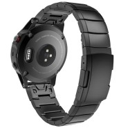 Каишка TECH-PROTECT STEELBAND за GARMIN FENIX 5/6/6 PRO, Черен