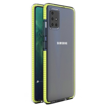 Spring Case за Samsung Galaxy A51 yellow