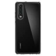 Spigen Ultra Hybrid хибриден кейс с най-висока степен на защита за Huawei P30, Crystal Clear