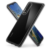 Spigen Ultra Hybrid хибриден кейс с най-висока степен на защита за Huawei P30, Crystal Clear