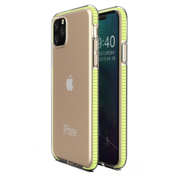 Spring Case за iPhone 11 Pro Max yellow