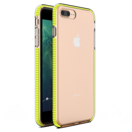Spring Case за iPhone 8 Plus / iPhone 7 Plus yellow