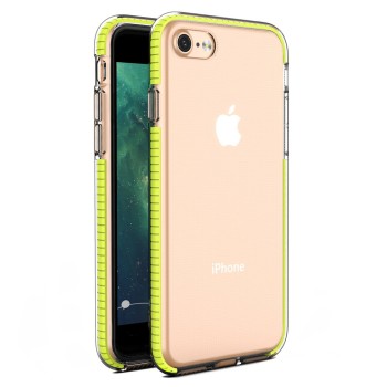 Spring Case за iPhone SE 2020 / iPhone 8 / iPhone 7 yellow