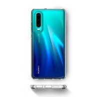 Spigen Ultra Hybrid хибриден кейс с най-висока степен на защита за Huawei P30, Crystal Clear