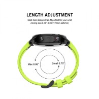 Каишка TECH-PROTECT SMOOTH за GARMIN FENIX 3/5X/3HR/5X PLUS/6X/6X PRO, Зелен