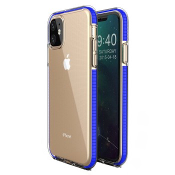 Spring Case за iPhone 11 dark blue