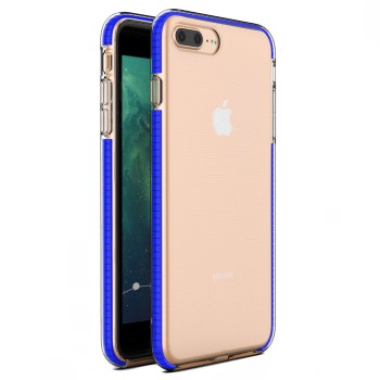 Spring Case за iPhone 8 Plus / iPhone 7 Plus dark blue