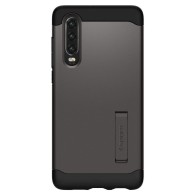 Spigen Slim Armor хибриден кейс с най-висока степен на защита за Huawei P30, Gunmetal