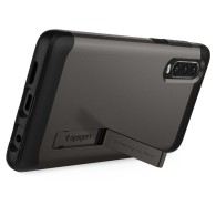 Spigen Slim Armor хибриден кейс с най-висока степен на защита за Huawei P30, Gunmetal