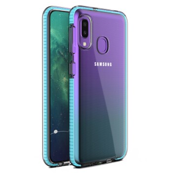 Spring Case за Samsung Galaxy A20e light blue
