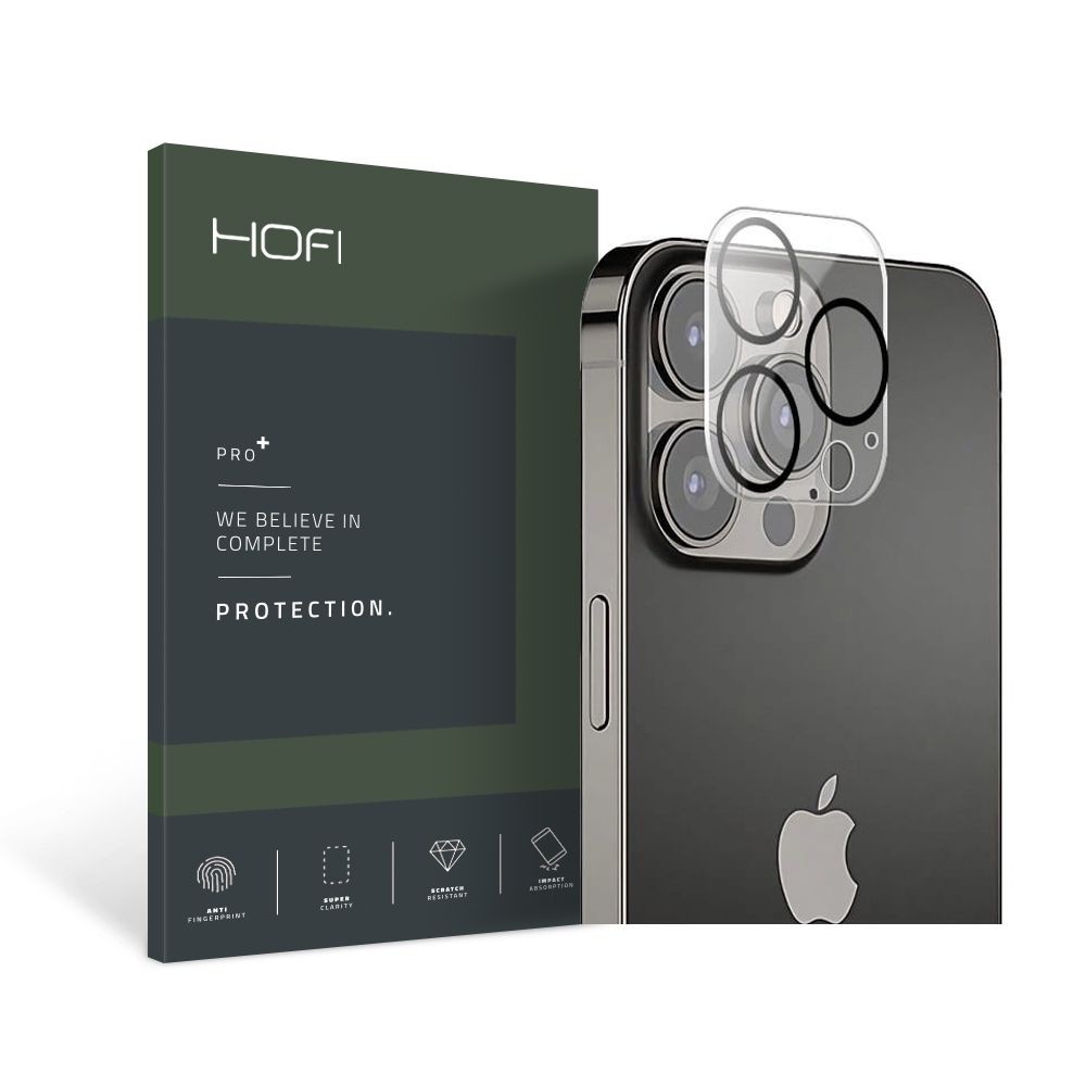 Стъклен протектор за камера HOFI CAM PRO+ за IPHONE 13 PRO / 13 PRO MAX, Прозрачен