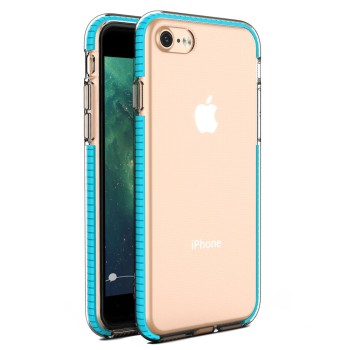 Spring Case за iPhone SE 2020 / iPhone 8 / iPhone 7 light blue