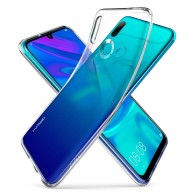 Spigen Liquid Crystal тънък силиконов (TPU) калъф за Huawei P Smart (2019), Crystal Clear