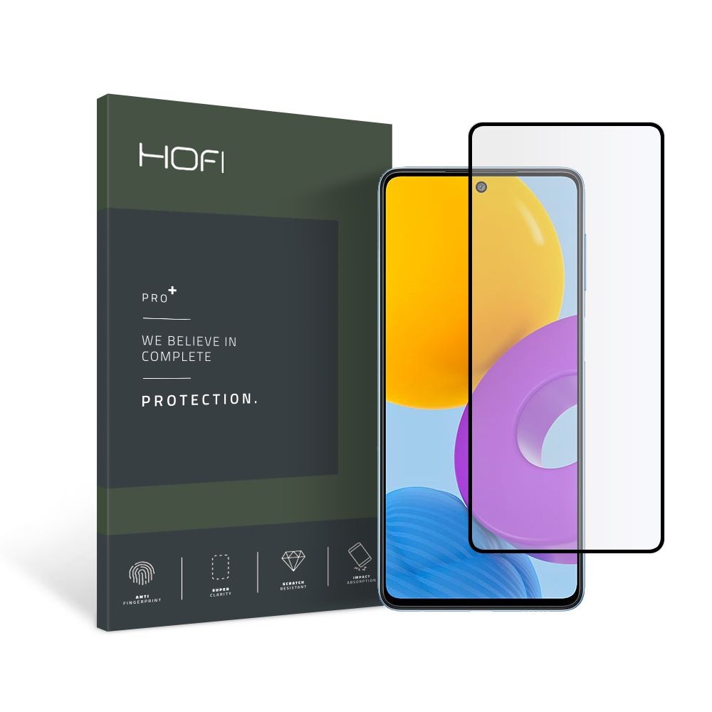 Стъклен протектор HOFI GLASS PRO+ за SAMSUNG GALAXY M52 5G, Черен
