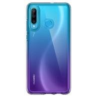Spigen Ultra Hybrid хибриден кейс с най-висока степен на защита за Huawei P30 Lite, Crystal Clear