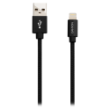 USB Кабел Canyon CNS-MFIC3 Lightning, MFI, certified by Apple, 1M, Черен