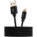 USB Кабел Canyon CNS-MFIC3 Lightning, MFI, certified by Apple, 1M, Черен