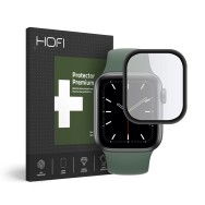 Стъклен протектор HOFI HYBRID GLASS за APPLE WATCH 4/5/6/SE (40MM), Черен