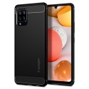 Калъф Spigen Rugged Armor за Samsung Galaxy A42 (5G), Matte Black