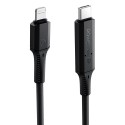 USB Кабел Spigen PB1901 Powerarc Lightning MFI, PD 100W/2A, 1M. Black