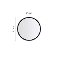 Стъклен протектор HOFI HYBRID GLASS за SAMSUNG GALAXY WATCH ACTIVE 2 44MM, Черен