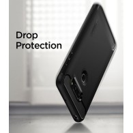 Spigen Rugged Armor удароустойчив силиконов (TPU) калъф за LG V30, Black