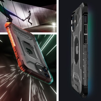 Калъф Spigen Nitro Force за iPhone 12 Mini, Clear