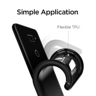 Spigen Rugged Armor удароустойчив силиконов (TPU) калъф за LG V30, Black