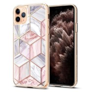 Spigen Ciel Etoile дизайнерски удароустойчив кейс за iPhone 11 Pro, Pink Marble