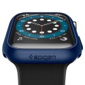 Калъф Spigen Thin Fit за Apple Watch 4/5/6/SE (44mm) Metallic Blue