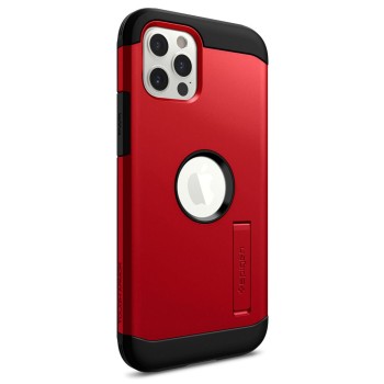 Калъф Spigen Tough Armor за iPhone 12/12 Pro, Red