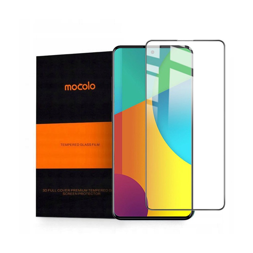 Стъклен протектор MOCOLO TG+FULL GLUE за SAMSUNG GALAXY A51, Черен