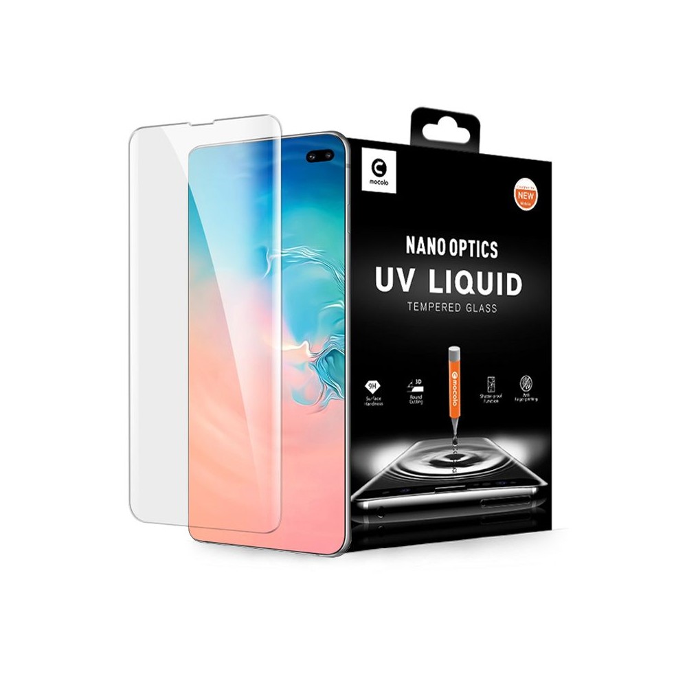 Стъклен протектор MOCOLO UV GLASS за SAMSUNG GALAXY S10+ PLUS, Прозрачен