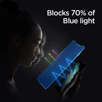 Калъф Spigen GLAS.TR AntiBlue за iPhone 12 Mini