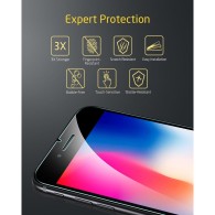 Стъклен протектор ESR SCREEN SHIELD 2-PACK за IPHONE 7/8/SE 2020, Прозрачен