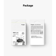 Калъф RINGKE SLIM 2-PACK за SAMSUNG GALAXY WATCH 4 44 MM, Прозрачен/ Черен