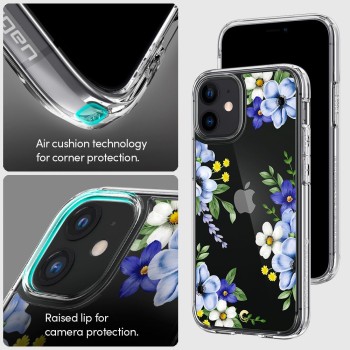 Калъф Spigen Cyrill Cecile за iPhone 12 Mini, Midnight Bloom