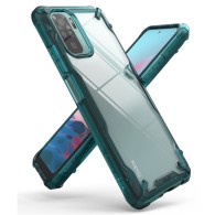 Калъф RINGKE FUSION X за XIAOMI REDMI NOTE 10/10S, Turquoise green
