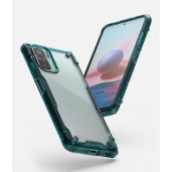 Калъф RINGKE FUSION X за XIAOMI REDMI NOTE 10/10S, Turquoise green