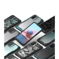 Калъф RINGKE FUSION X за XIAOMI REDMI NOTE 10/10S, Turquoise green