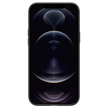 Калъф Spigen Cyrill Silicone за iPhone 12/12 Pro, Black