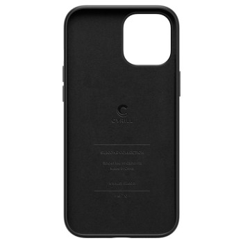 Калъф Spigen Cyrill Silicone за iPhone 12/12 Pro, Black
