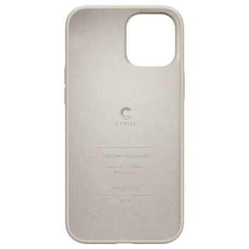 Калъф Spigen Cyrill Silicone за iPhone 12/12 Pro, Stone