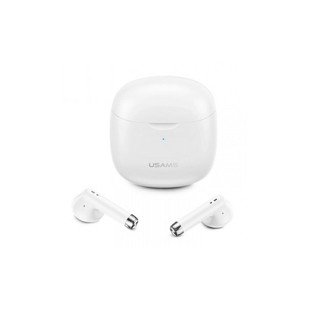 USAMS Слушалки Bluetooth 5.0 TWS IA series  white