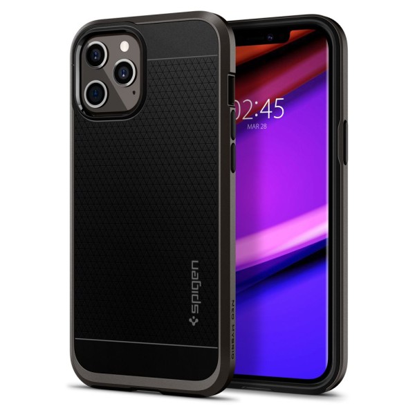 Калъф Spigen Neo Hybrid за iPhone 12 Pro Max, Gun Metal