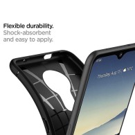 Spigen Rugged Armor удароустойчив силиконов (TPU) калъф за Nokia 6.2 / 7.2, Matte Black