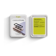 Стъклен протектор за камера RINGKE CAMERA STYLING за SAMSUNG GALAXY S21, Черен