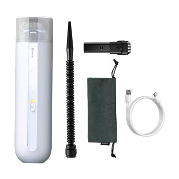 Прахосмукачка Baseus A2 Mini Wireless Vacuum Cleaner, 70W, White