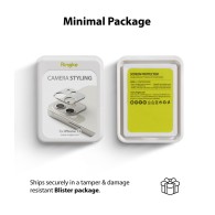 Стъклен протектор за камера RINGKE CAMERA STYLING за IPHONE 12 PRO, Сив