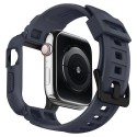 Spigen Rugged Armor ”PRO” удароустойчив силиконов (TPU) калъф за Apple Watch 4/5 (44MM), Charcoal Grey